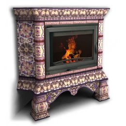 Каминная облицовка КимрПечь Кострома угловая Апрель